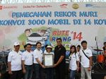 Konvoi Daihatsu Xenia Pecahkan Rekor MURI