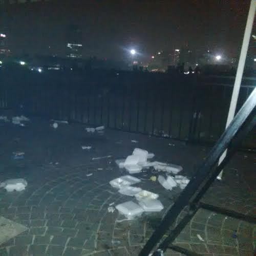 Ini Penampakan Sampah Usai Konser Rakyat di Monas