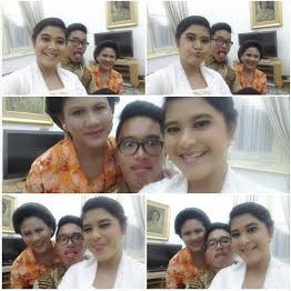 Begini Gaya Selfie Putri Jokowi Bareng First Lady