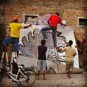 Aksi Seniman Indonesia di Pesta Rakyat Presiden Terpilih