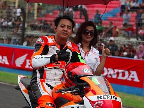 Dag-dig-dug Saat Balapan dengan Marc Marquez dan Pedrosa di Sentul