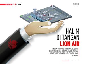 Halim di Tangan Lion Air