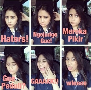 Kisah Prilly Latuconsina Dijambak Hater Saat Naik Motor