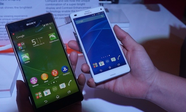 Sony Z3 dan Z3 Compact (tyo/detikINET) Sony Z3 dan Z3 Compact (tyo/detikINET)