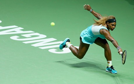Kalahkan Bouchard, Serena Jaga Peluang Lolos