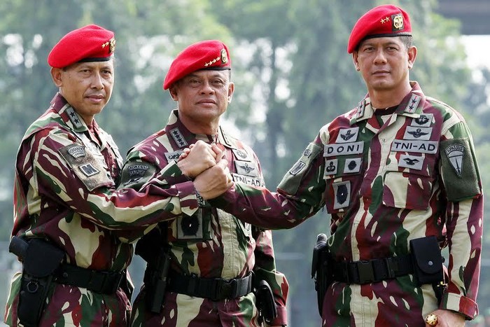 Selamat Datang Kembali Mayjen Doni Monardo ke Kopassus