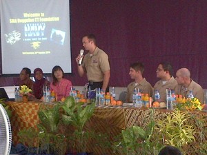 Di SMA Unggulan Sumut, Kru Kapal Perang AS Cerita Enaknya Jadi Pelaut