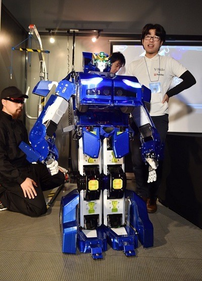 J-Deite, Robot yang Bisa Berubah Jadi Mobil