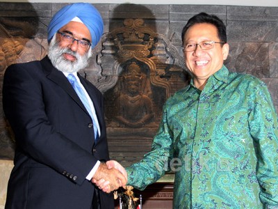 Dubes India Bertemu dengan Ketua DPD
