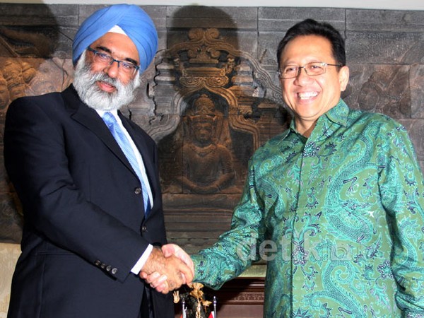 Dubes India Bertemu dengan Ketua DPD