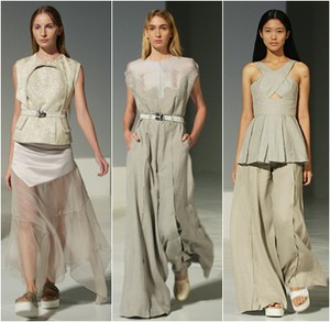 Koleksi Modern nan Edgy Sapto Djojokartiko di Bazaar Fashion Festival