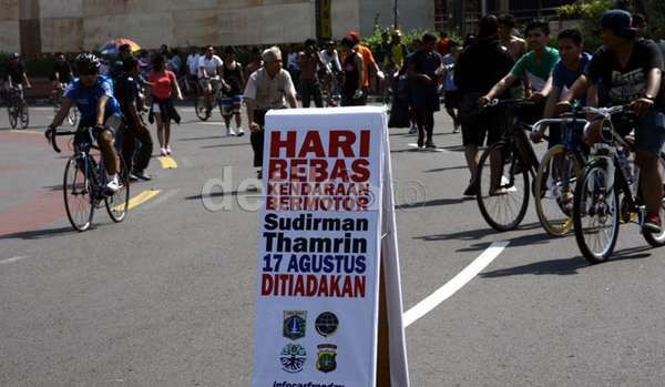 Ada Jakarta Marathon, Besok Car Free Day Ditiadakan