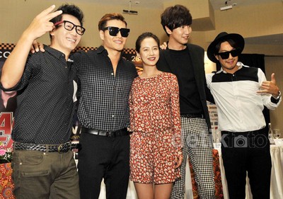 Member Running Man Ramah dan Kocak di Jumpa Pers Jakarta