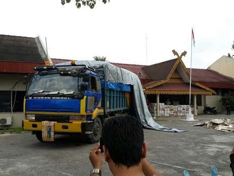 Ganja Asal Aceh yang Diamankan BNN di Riau Seberat 8 Ton