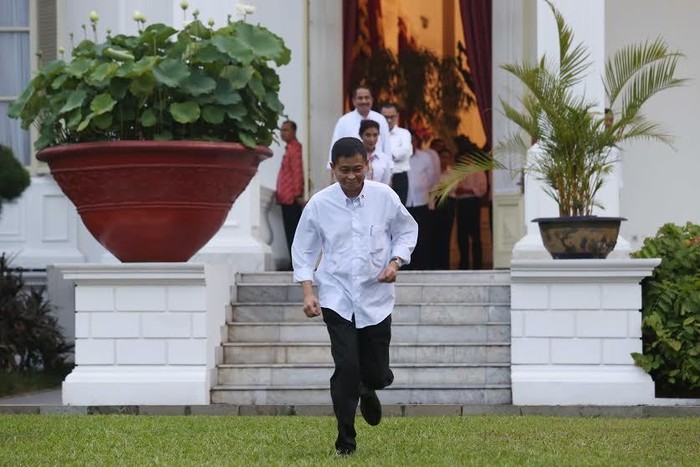 Ketika Jonan dan Susi Berlari Menuju Jokowi