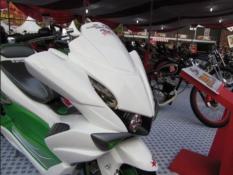 Modif Motor Bukan Hanya Sekedar Bagus, Tapi Enak Dilihat Pas Motor Bergerak
