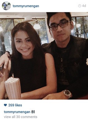 Inikah Pacar Baru Aurel Hermansyah?