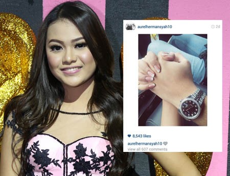 Cie...Aurel Hermansyah Lagi Jatuh Cinta Nih