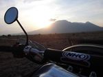 Bermain-main dengan Motor Trail di Taman Baluran