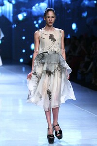 Biyan Wanaatmadja Seruni. Bazaar Fashion Festival 2014. Jakarta Convention Center at Senayan. Jakarta. [Foto: Mohammad Abduh/Wolipop]