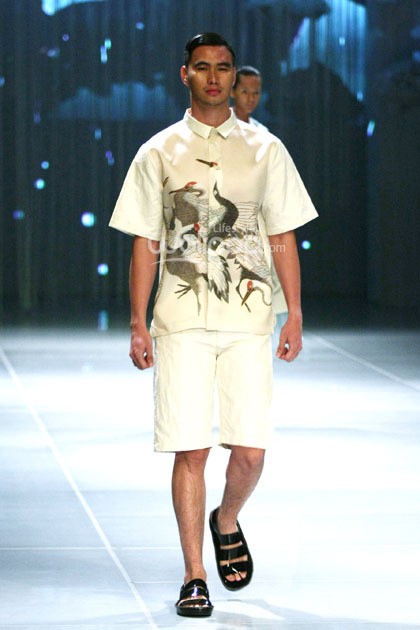 Biyan Wanaatmadja Seruni. Bazaar Fashion Festival 2014. Jakarta Convention Center at Senayan. Jakarta. [Foto: Mohammad Abduh/Wolipop]