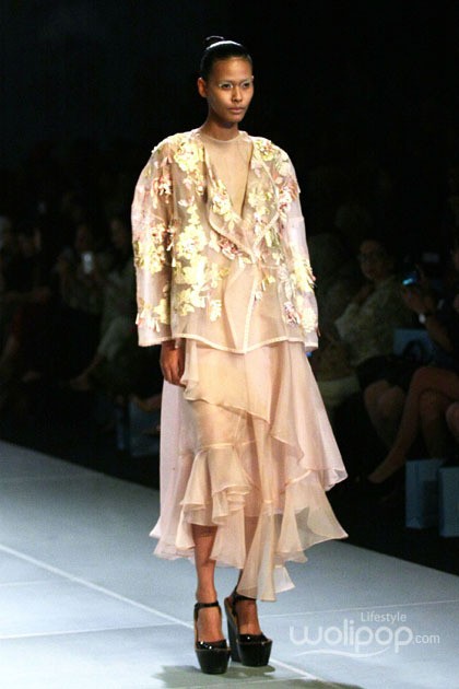 Biyan Wanaatmadja Seruni. Bazaar Fashion Festival 2014. Jakarta Convention Center at Senayan. Jakarta. [Foto: Mohammad Abduh/Wolipop]