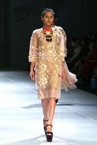 Biyan Wanaatmadja Seruni. Bazaar Fashion Festival 2014. Jakarta Convention Center at Senayan. Jakarta. [Foto: Mohammad Abduh/Wolipop]