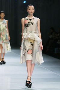 Biyan Wanaatmadja Seruni. Bazaar Fashion Festival 2014. Jakarta Convention Center at Senayan. Jakarta. [Foto: Mohammad Abduh/Wolipop]