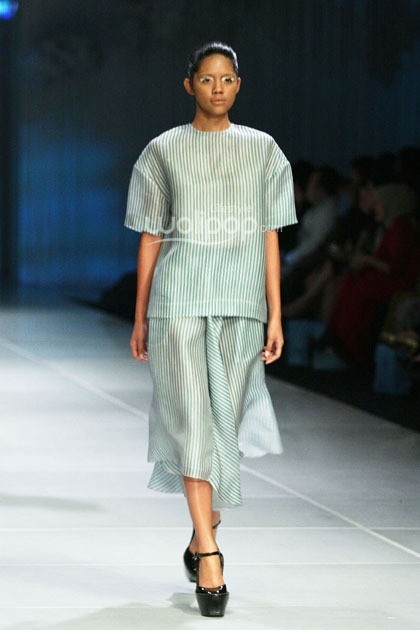 Biyan Wanaatmadja Seruni. Bazaar Fashion Festival 2014. Jakarta Convention Center at Senayan. Jakarta. [Foto: Mohammad Abduh/Wolipop]