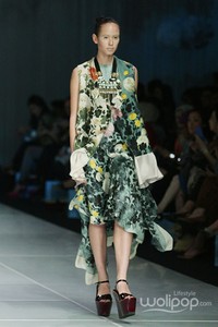 Biyan Wanaatmadja Seruni. Bazaar Fashion Festival 2014. Jakarta Convention Center at Senayan. Jakarta. [Foto: Mohammad Abduh/Wolipop]