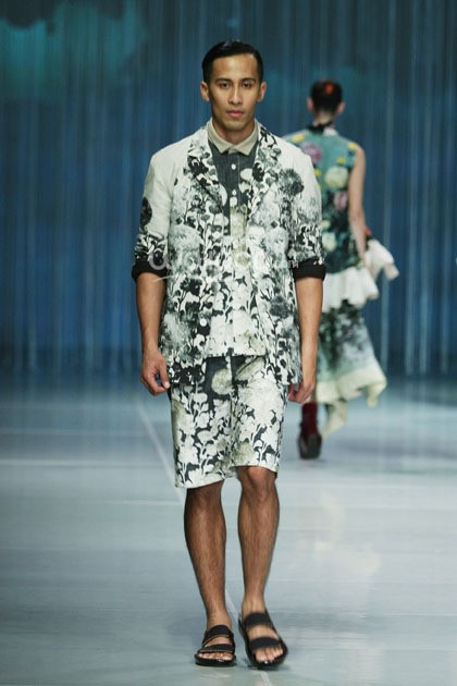 Biyan Wanaatmadja Seruni. Bazaar Fashion Festival 2014. Jakarta Convention Center at Senayan. Jakarta. [Foto: Mohammad Abduh/Wolipop]