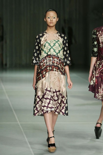 Biyan Wanaatmadja Seruni. Bazaar Fashion Festival 2014. Jakarta Convention Center at Senayan. Jakarta. [Foto: Mohammad Abduh/Wolipop]