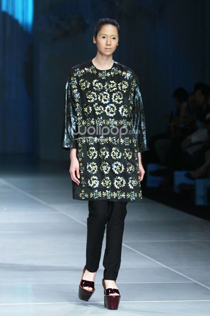 Biyan Wanaatmadja Seruni. Bazaar Fashion Festival 2014. Jakarta Convention Center at Senayan. Jakarta. [Foto: Mohammad Abduh/Wolipop]