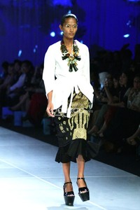 Biyan Wanaatmadja Seruni. Bazaar Fashion Festival 2014. Jakarta Convention Center at Senayan. Jakarta. [Foto: Mohammad Abduh/Wolipop]