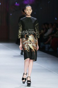 Biyan Wanaatmadja Seruni. Bazaar Fashion Festival 2014. Jakarta Convention Center at Senayan. Jakarta. [Foto: Mohammad Abduh/Wolipop]