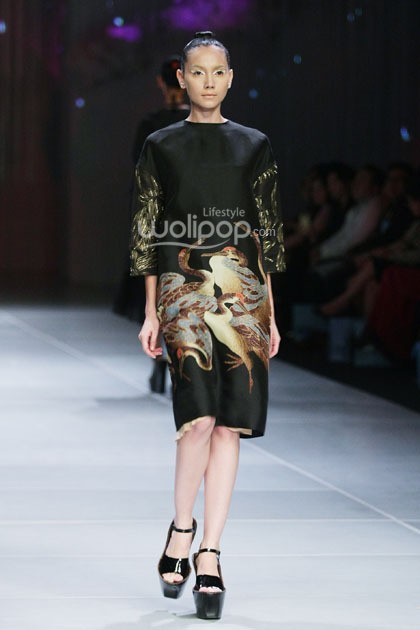 Biyan Wanaatmadja Seruni. Bazaar Fashion Festival 2014. Jakarta Convention Center at Senayan. Jakarta. [Foto: Mohammad Abduh/Wolipop]