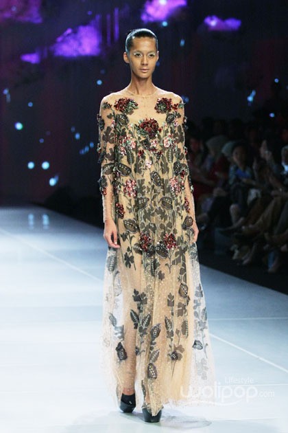 Biyan Wanaatmadja Seruni. Bazaar Fashion Festival 2014. Jakarta Convention Center at Senayan. Jakarta. [Foto: Mohammad Abduh/Wolipop]