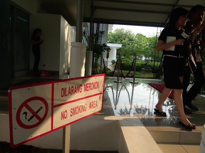 Kompleks Istana Kepresidenan yang Asri dan Haram Asap Rokok