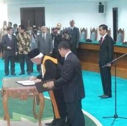 Peristiwa Langka, Presiden RI Datangi MA Hadiri Pelantikan Ketua BPK