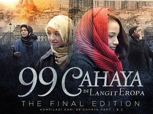 99 Anak Yatim Hadiri Premiere 99 Cahaya di Langit Eropa The Final Edition