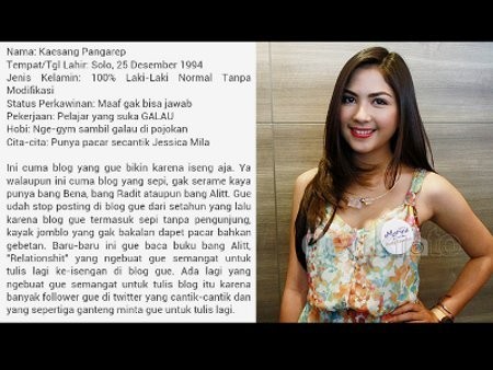 Kaesang Jokowi Nge-fans, Jessica Mila Tersanjung