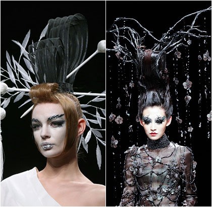  Make  up  Dramatis untuk Halloween dari Runway China Fashion 