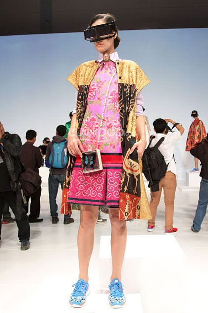 Didi Budiardjo Criterion. Bazaar Fashion Festival 2014. Jakarta Convention Center at Senayan. Jakarta. [Foto: Mohammad Abduh/Wolipop]