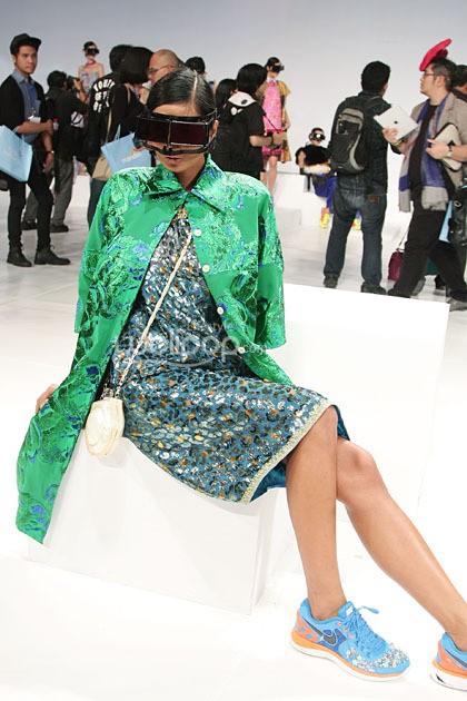 Didi Budiardjo Criterion. Bazaar Fashion Festival 2014. Jakarta Convention Center at Senayan. Jakarta. [Foto: Mohammad Abduh/Wolipop]