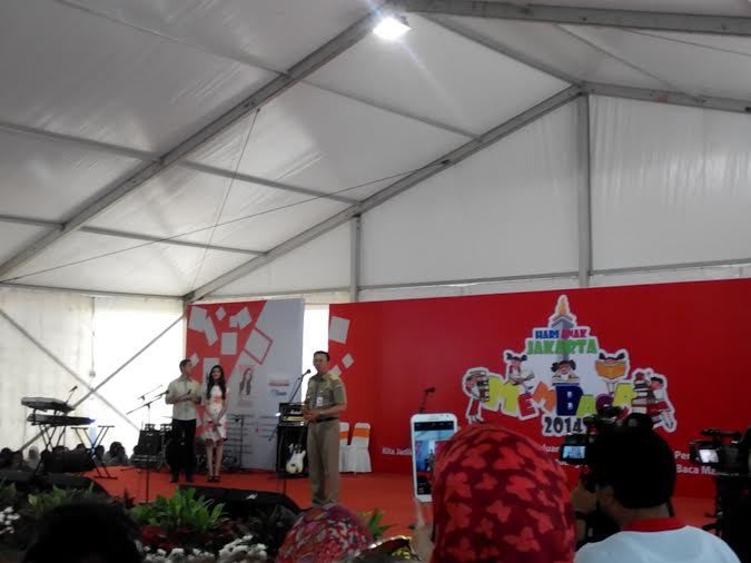 Buka Hari Anak Jakarta Membaca, Ahok Ungkap Makna di Balik Namanya