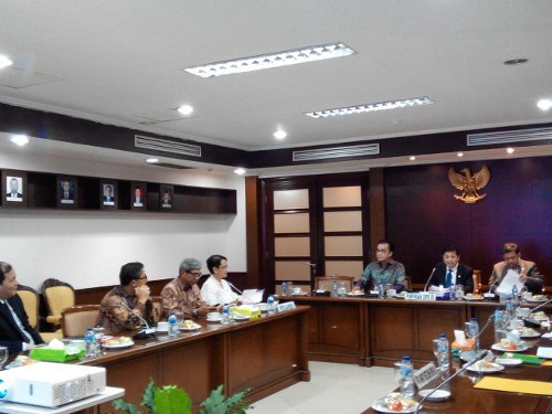 Menlu Retno Kunjungi Pimpinan DPR