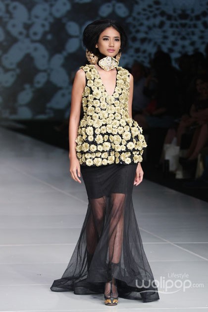 Barli Asmara Royal Javanese. Bazaar Fashion Festival 2014 at Jakarta Convention Center. Jakarta. [Foto: Mohammad Abduh/Wolipop]