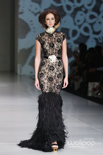 Barli Asmara Royal Javanese. Bazaar Fashion Festival 2014 at Jakarta Convention Center. Jakarta. [Foto: Mohammad Abduh/Wolipop]