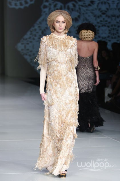 Barli Asmara Royal Javanese. Bazaar Fashion Festival 2014 at Jakarta Convention Center. Jakarta. [Foto: Mohammad Abduh/Wolipop]