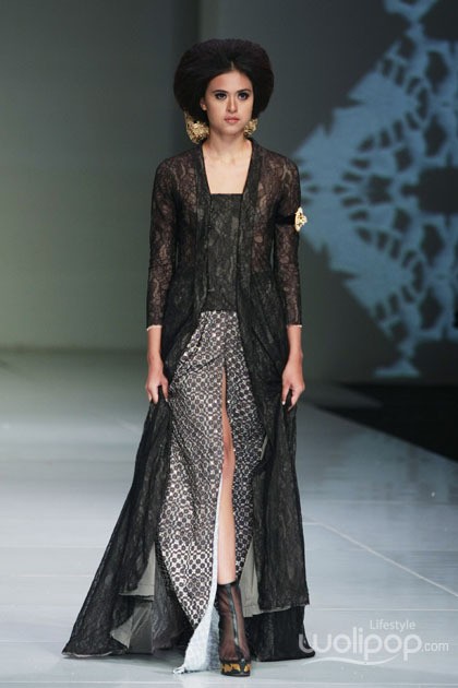 Barli Asmara Royal Javanese, Bazaar Fashion Festival 2014 at Jakarta Convention Center. Jakarta. (Foto: Mohammad Abduh/Wolipop)